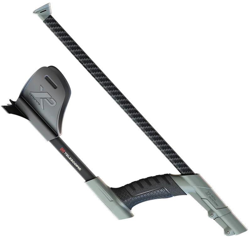 XP DEUS II / DEUS / ORX / ICON Telescopic Stem with Carbon Middle Stem