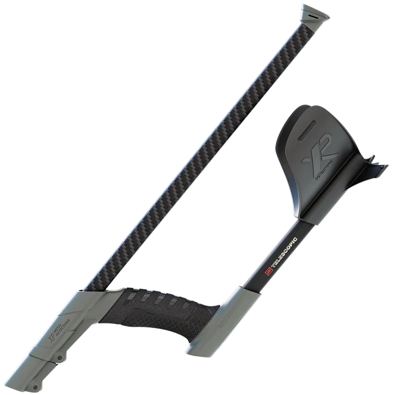 XP DEUS II / DEUS / ORX / ICON Telescopic Stem with Carbon Middle Stem