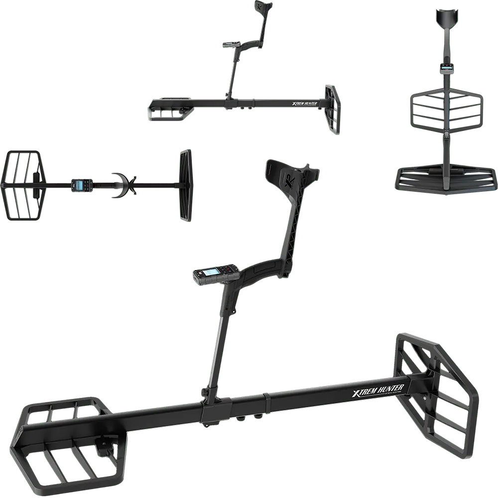 XP XTREM HUNTER TX & RX Coils, Remote control & WSAIIXL Headphones