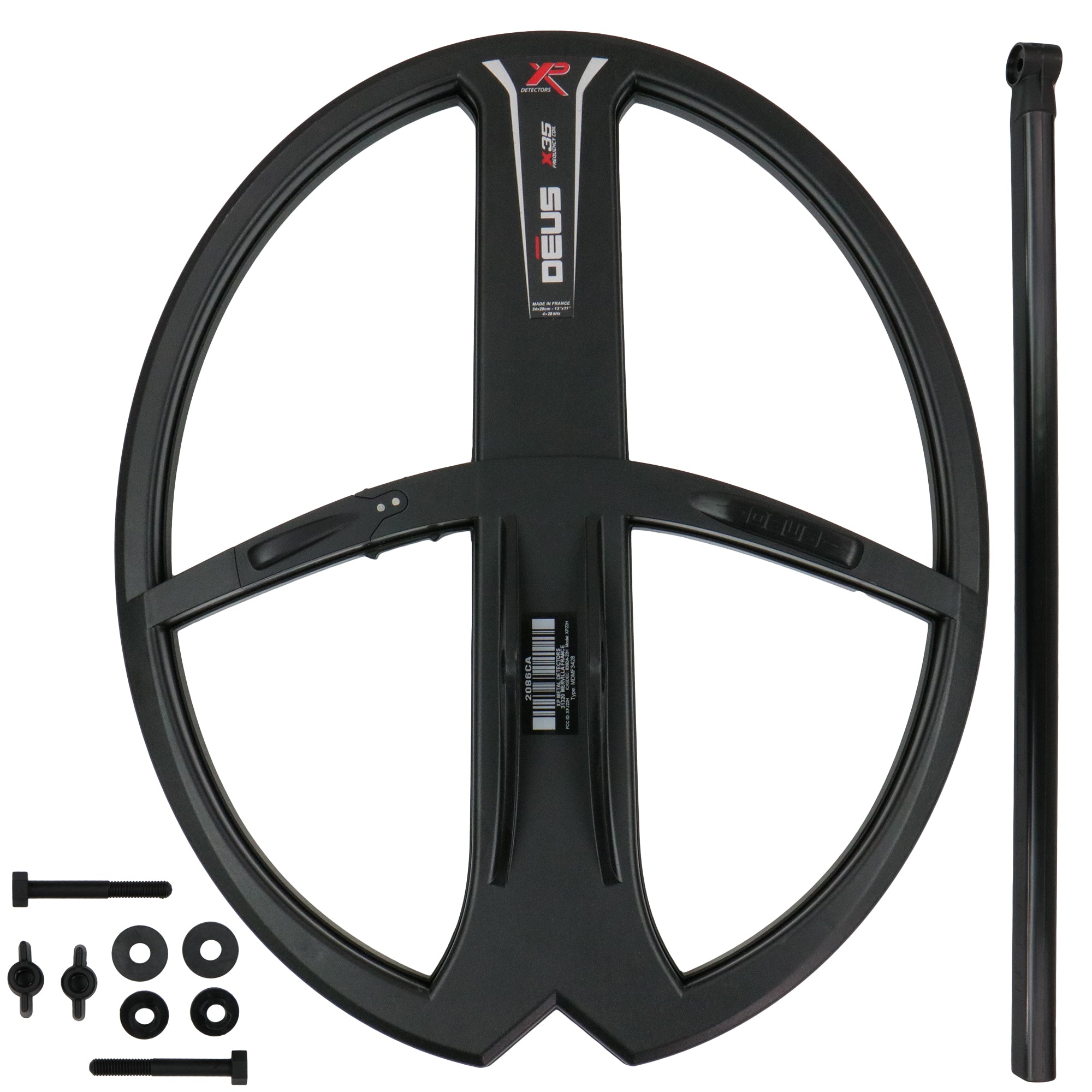 XP Deus and Orx 13" x 11" X35 search coil