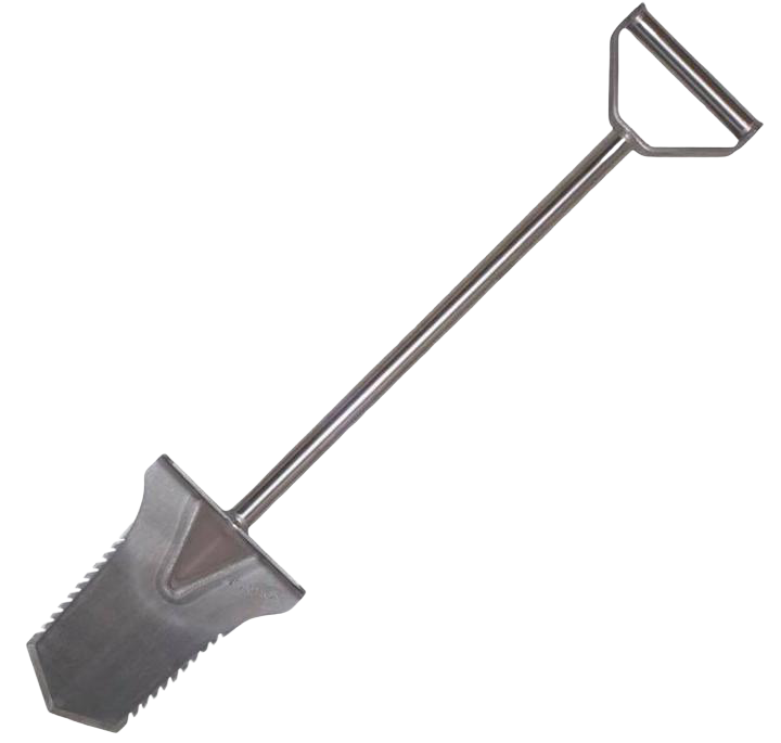 Evolution Pro-Cut stainless steel spade d handle