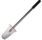 Long handle stainless steel evolution trowel with NT